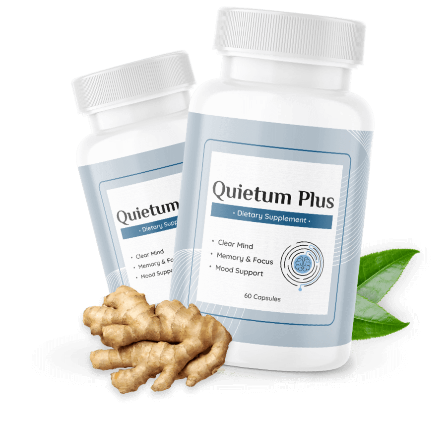 Quietum Plus supplement bottle for hearing support